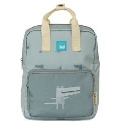 Mochila mini 20x29x13 cm Coco (verde) de Bimbidreams