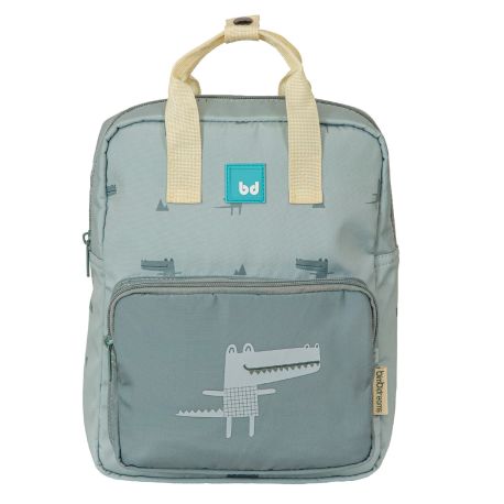 Mochila mini 20x29x13 cm Coco (verde) de Bimbidreams