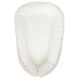 Cuna nido reductor Monet (blanco/rosa) de Bimbidreams