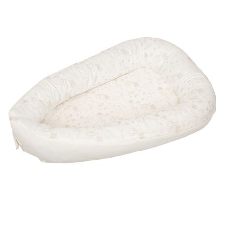 Cuna nido reductor Noé (blanco/lino) de Bimbidreams