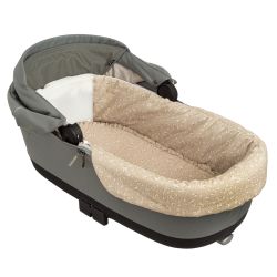 Interior de capazo para carrito Anaís (lino) de Bimbidreams