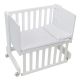 Tríptico sábanas 100% algodón cuna mini 50x80 Toscana (blanco) de Bimbidreams