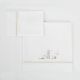Tríptico sábanas 100% algodón cuna mini 50x80 Campo (blanco/lino) de Bimbidreams