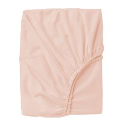 Sábana bajera de punto cuna 60x120 Bambú (rosa) de Bimbidreams