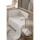 Edredón con protector cuna 60x120 Cloud (blanco) de Bimbidreams