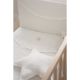 Edredón con protector cuna 60x120 Cloud (blanco) de Bimbidreams