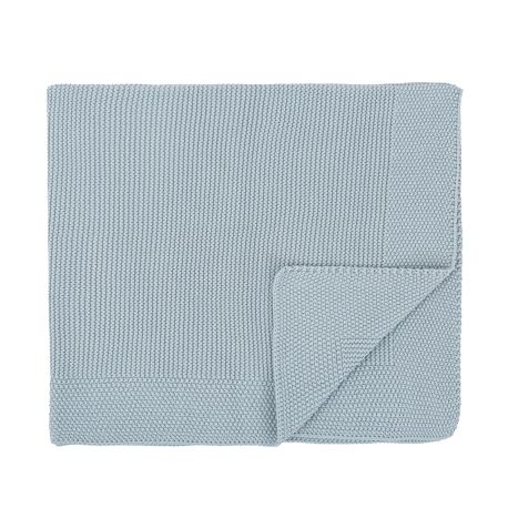 Toquilla de tricot 75x90 cm Liso (azul) de Bimbidreams