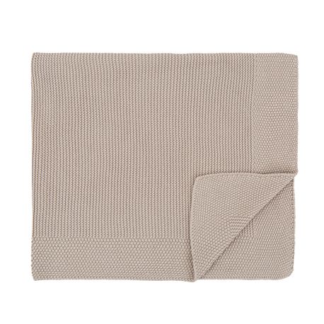 Toquilla de tricot 75x90 cm Liso (beige) de Bimbidreams