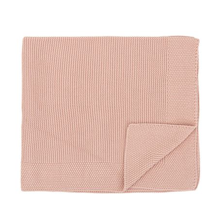 Toquilla de tricot 75x90 cm Liso (rosa) de Bimbidreams