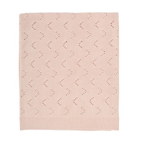 Toquilla de tricot 75x90 cm New Quilt (rosa) de Bimbidreams