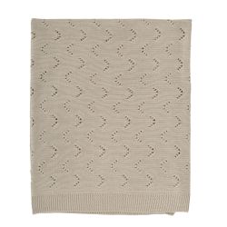 Toquilla de tricot 75x90 cm New Quilt (verde) de Bimbidreams