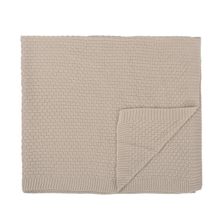 Toquilla de tricot 75x90 cm Bambú (beige) de Bimbidreams