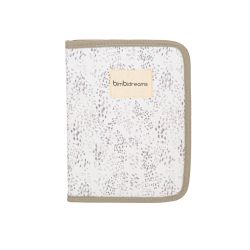 Portadocumentos bebé Dots (blanco/lino) de Bimbidreams