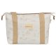 Bolso pañalera crossbody con cambiador Noé (blanco/lino) de Bimbidreams