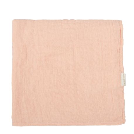 Muselina de bambú 120x120 cm Liso (rosa) de Bimbidreams