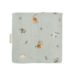 Muselina de bambú 120x120 cm Bronto (gris) de Bimbidreams