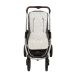 Colchoneta silla de paseo Dots (blanco/lino) de Bimbidreams