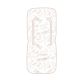 Colchoneta silla de paseo Dafne (blanco/rosa) de Bimbidreams