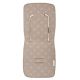 Colchoneta silla de paseo Stars (lino) de Bimbidreams