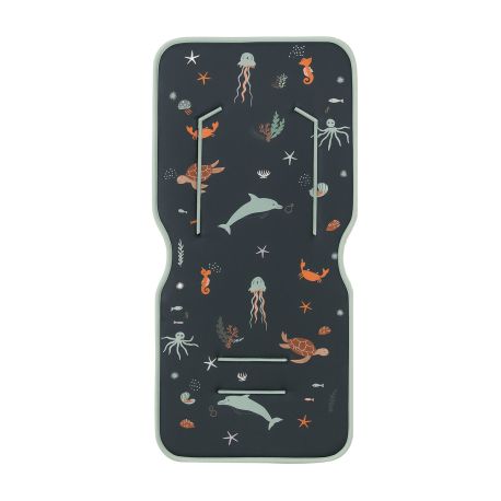 Colchoneta silla de paseo Dolphin (azul) de Bimbidreams