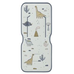 Colchoneta silla de paseo Dinosaurius (azul) de Bimbidreams