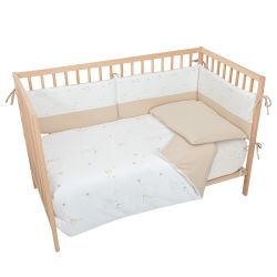 Set nórdico cuna 110x155 cm Happy Forest (color) de Bimbidreams