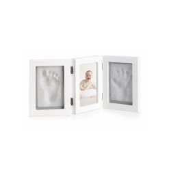 Marco de fotos con dos huellas de Jané