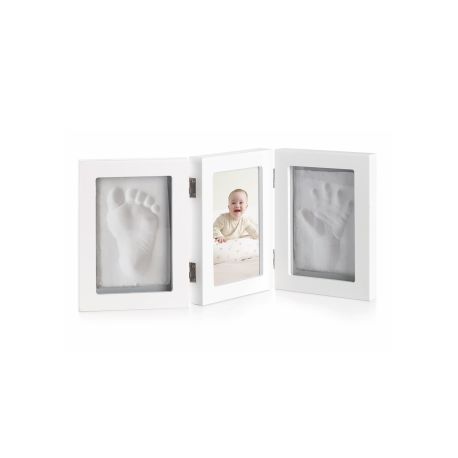 Marco de fotos con dos huellas de Jané