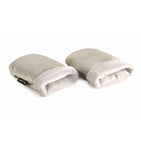Manoplas silla de paseo de polipiel de Jané Crema