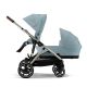 Carrito Cybex Gazelle S Dúo Stormy Blue con chasis Taupe