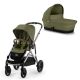 Carrito Cybex Gazelle S Dúo Moss Green con chasis Taupe