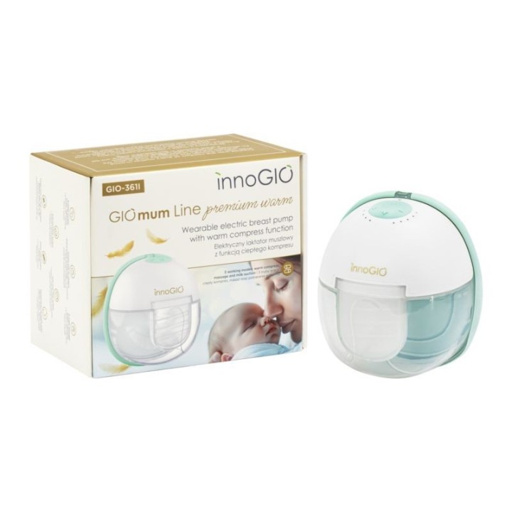 Extractor Eléctrico térmico Portátil GIOmum Line Premium Warm de InnoGIO