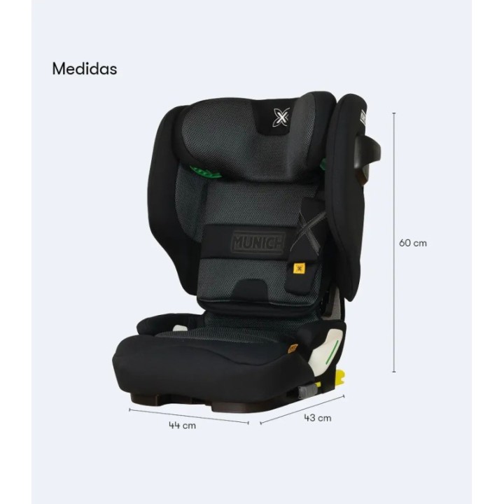 Mun62 Silla coche 100 a 150 cm de Munich