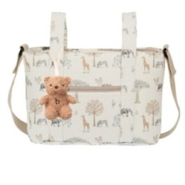 Bolso pañalera crossbody Tanzania (multicolor) de Bimbidreams
