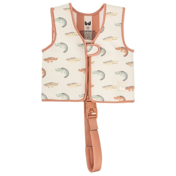 Chaleco flotador bebé 1-3 años Caimán (multicolor) de Bimbidreams