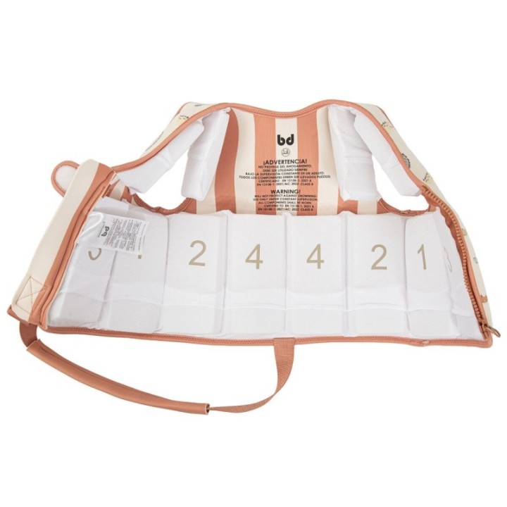 Chaleco flotador bebé 1-3 años Caimán (multicolor) de Bimbidreams