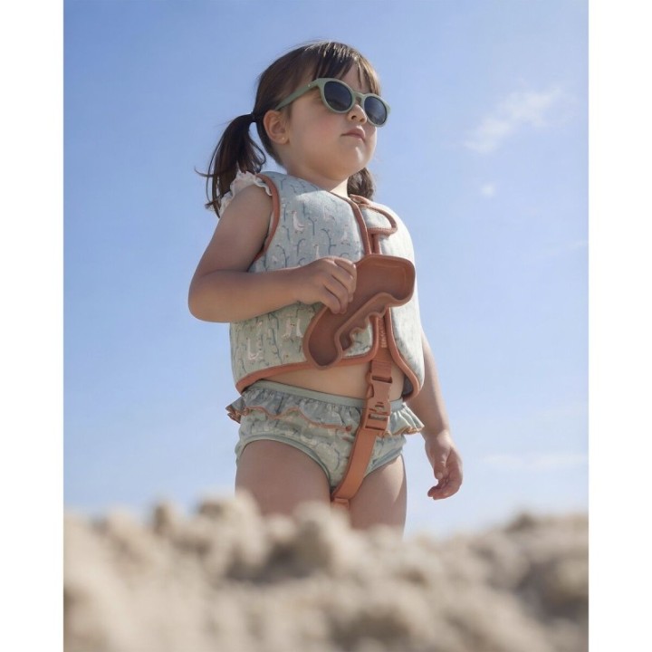 Chaleco flotador niños 3-6 años Guss (blanco/verde) de Bimbidreams