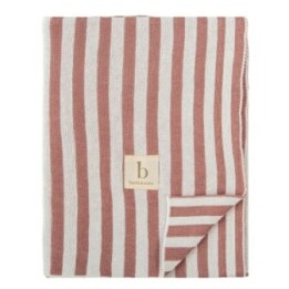 Toquilla de tricot 75x90 cm Bambú Stripes (color) de Bimbidreams