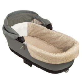 Interior de capazo para carrito Anaís (lino) de Bimbidreams