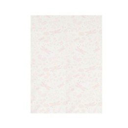 Sábana bajera de punto cuna mini 50x80 Dafne (blanco/rosa) de Bimbidreams