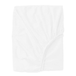Sábana bajera de punto cuna mini 50x80 Bambú (blanco) de Bimbidreams