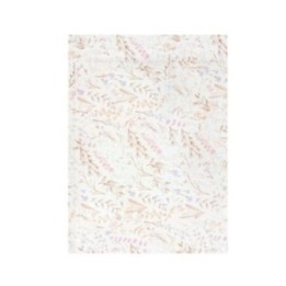 Sábana bajera de punto cuna 60x120 Niza (blanco/lila) de Bimbidreams