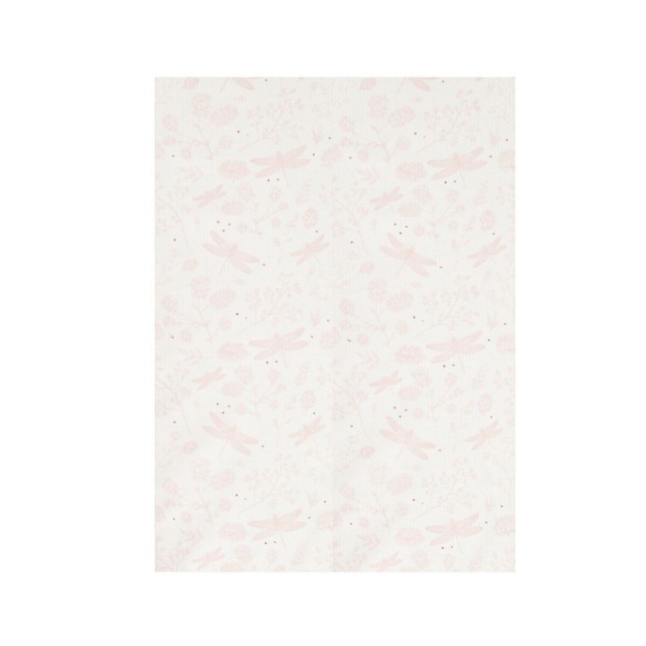 Sábana bajera de punto cuna 60x120 Dafne (blanco/rosa) de Bimbidreams