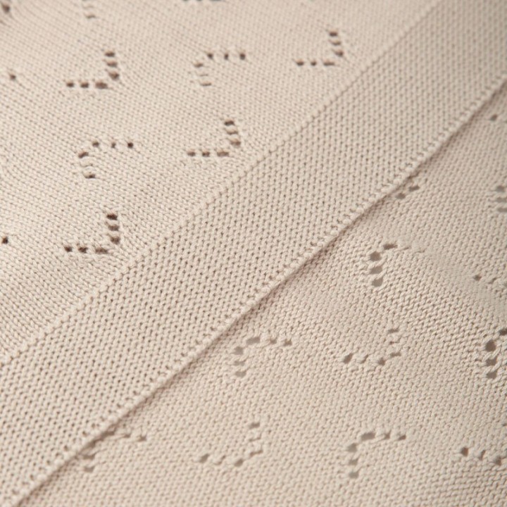 Toquilla de tricot 75x90 cm New Quilt (lino) de Bimbidreams