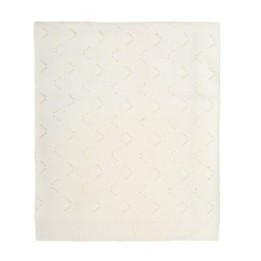 Toquilla de tricot 75x90 cm New Quilt (blanco) de Bimbidreams