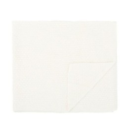 Toquilla de tricot 75x90 cm Bambú (blanco) de Bimbidreams