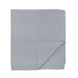 Toquilla de tricot 75x90 cm Bambú (azul) de Bimbidreams