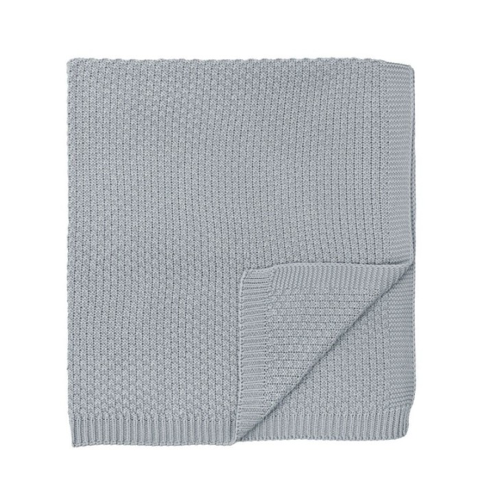 Toquilla de tricot 75x90 cm Bambú (azul) de Bimbidreams