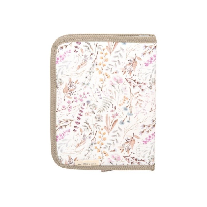 Portadocumentos bebé Niza (blanco/lila) de Bimbidreams