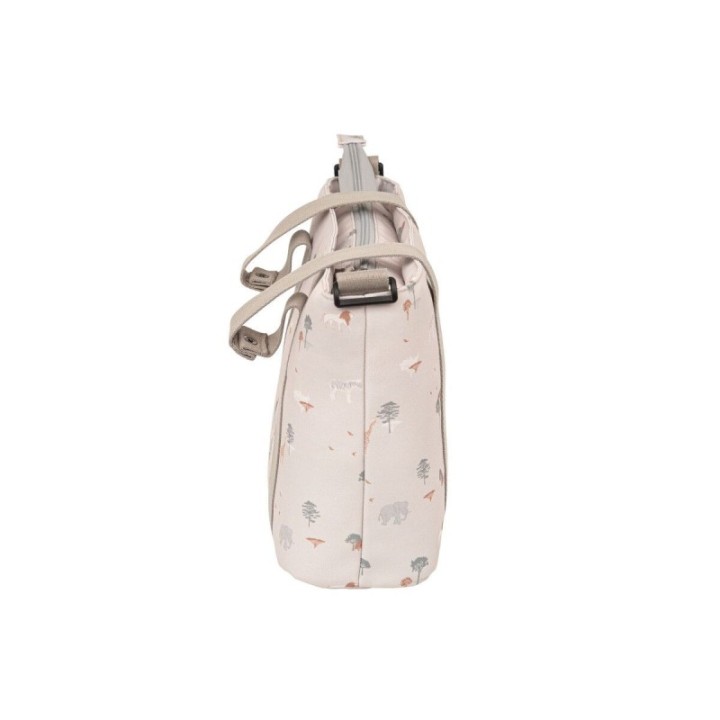 Bolso pañalera crossbody con cambiador Nairobi (lino) de Bimbidreams